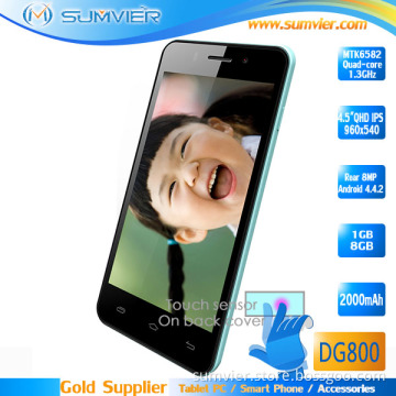 4.5'' Qhd IPS G960*540 Screen Long Time Battery Mobile Phone (DG800)